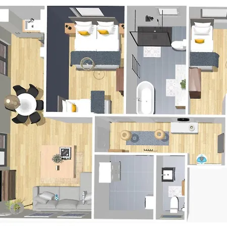 Hygge Homes - 3 Apartment, Barrierefrei Mit Terrasse Scharmbeck
