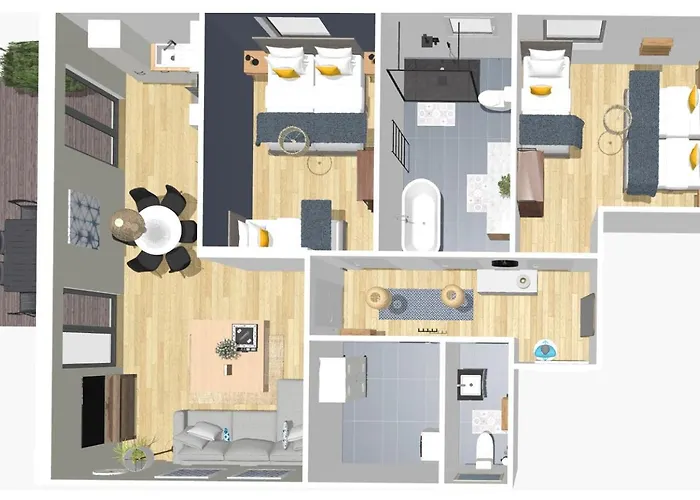 Hygge Homes - 3 Apartment, Barrierefrei Mit Terrasse Scharmbeck